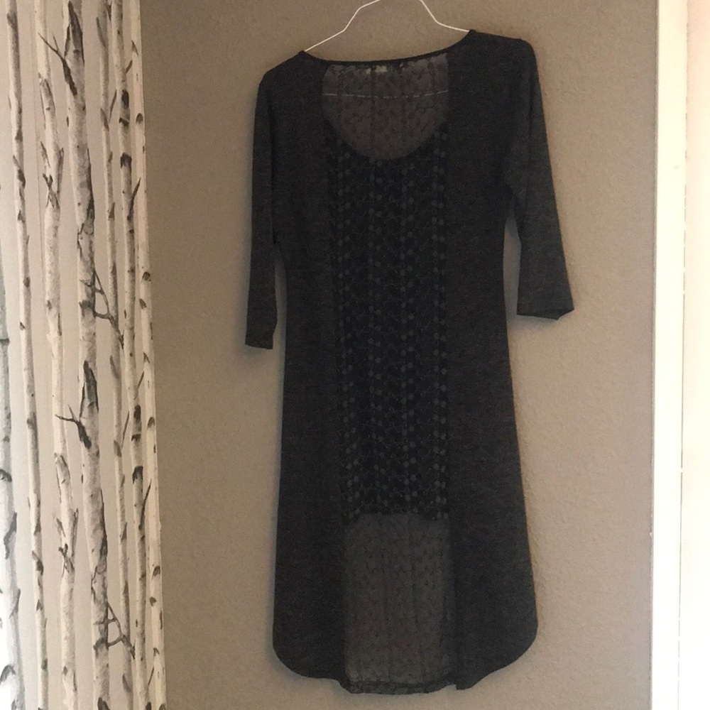 Light dress w/ see through back